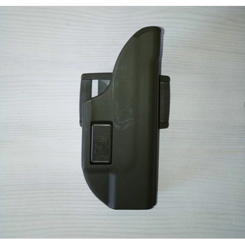Тактическая Кобура Альфа для Glock 17 #Oliva из высокопрочного пластика с поясным креплением