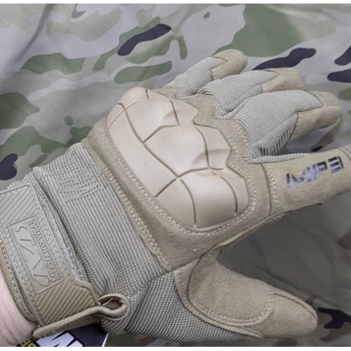 Тактические перчатки Mechanix M-Pact 3 #Песочные